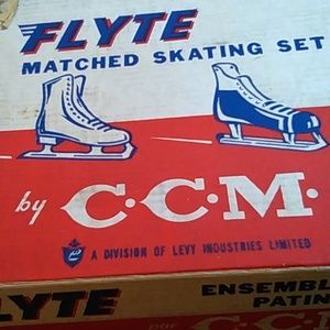 Pair of size 9, CCM skating shoes